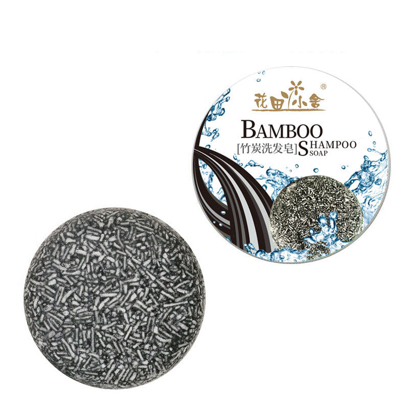 Bamboo Charcoal Shampoo Soap Bar