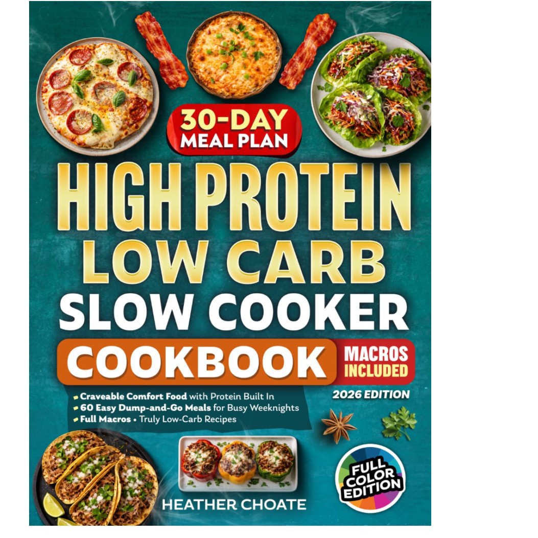 High Protein Low Carb Recipe Notebook