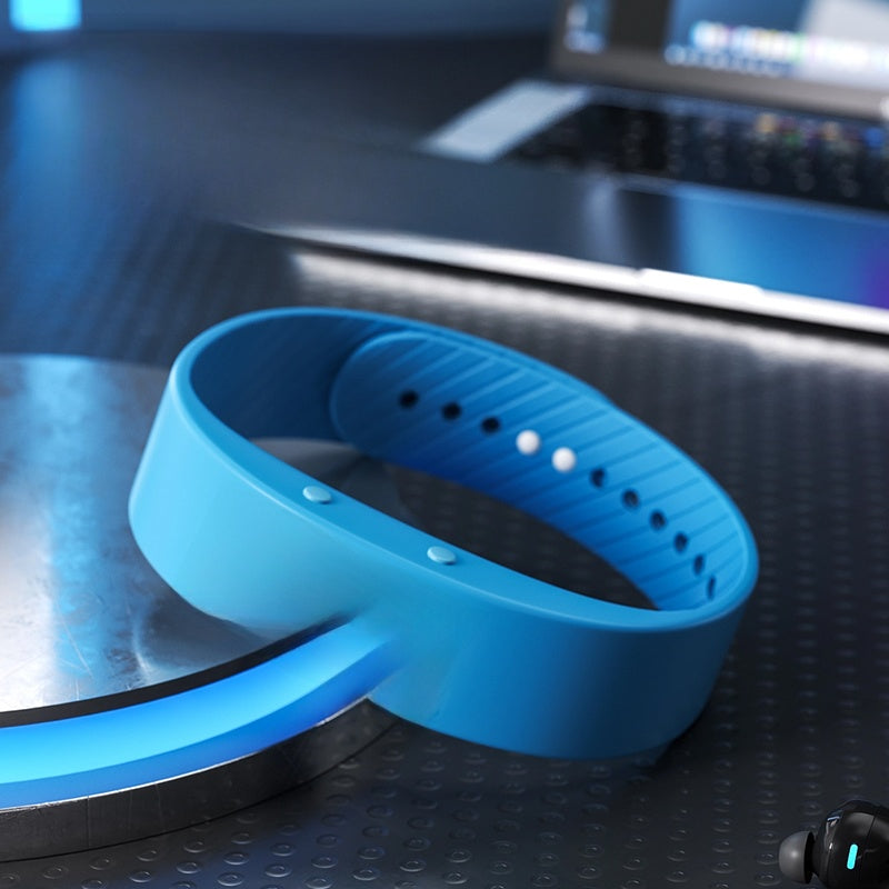 New Cross-Border Powerful Vibrating Alarm Clock Bracelet Electronic Watch Vibrating Silent Dormitory Wake-Up Artifact Step Counting Luminous
