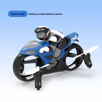 Drone Motorcycle Toy 2.4G Remote Control Land-Air