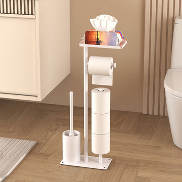 Bathroom Floor-Standing Tissue Holder