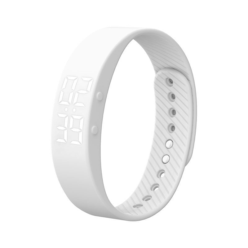 New Cross-Border Powerful Vibrating Alarm Clock Bracelet Electronic Watch Vibrating Silent Dormitory Wake-Up Artifact Step Counting Luminous