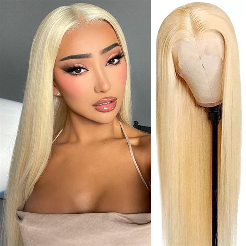 Medium Part Long Straight Synthetic Hair Wigs