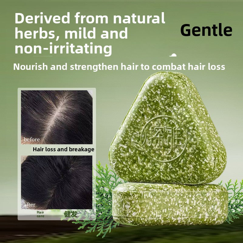 Cypress Leaf Osmanthus Herbal Hair Strengthening Soap