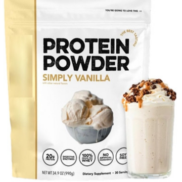 Whey Protein Powder with Minerals and Vitamins