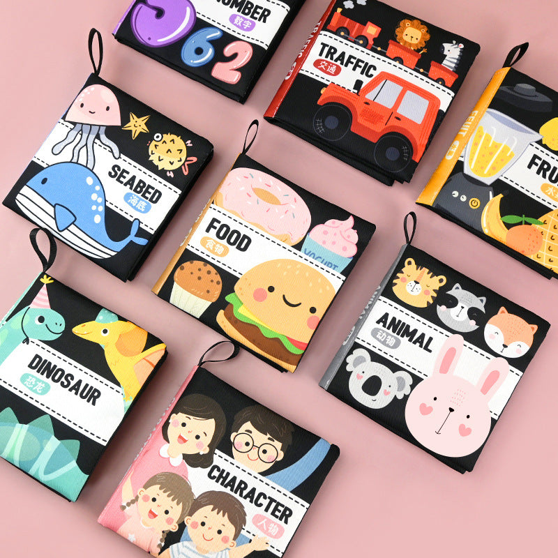 Activity Books | Baby Cloth Books Tear-Resistant