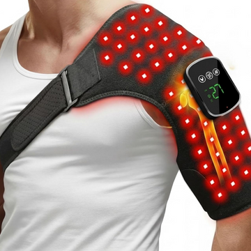 Multifunctional Red Light Heating Shoulder Massager