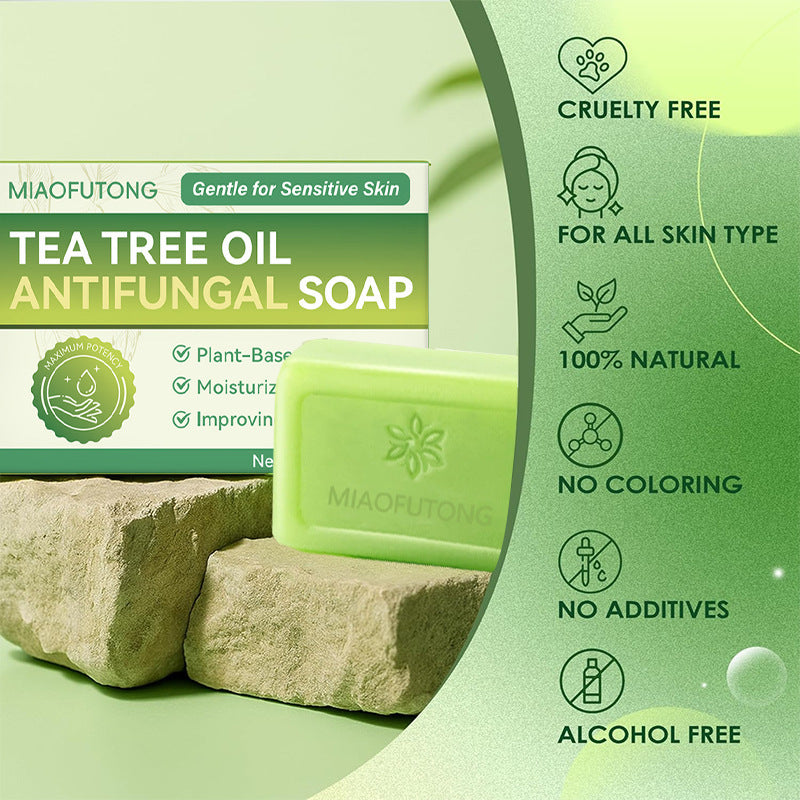 Tea Tree Essential Oil Handmade Cleansing Soap