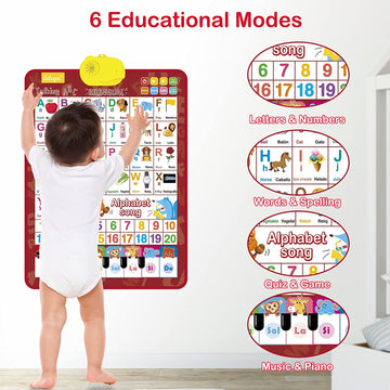 Activity Books | Bilingual Alphabet Audio Learning Chart
