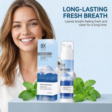 Nicotinamide toothpaste dense foam mild dentifrice care toothpaste