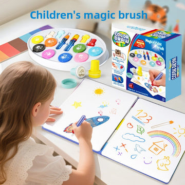 Activity Books | Magic Drawing Pens Set with Magnetic Board