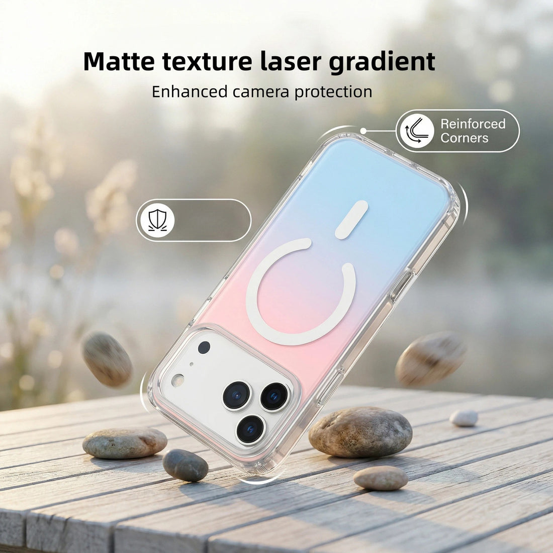 Magnetic phone case
