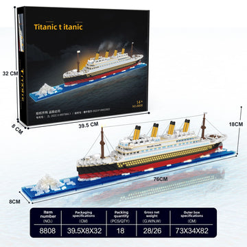 Titanic Micro-particle Building Block Toys