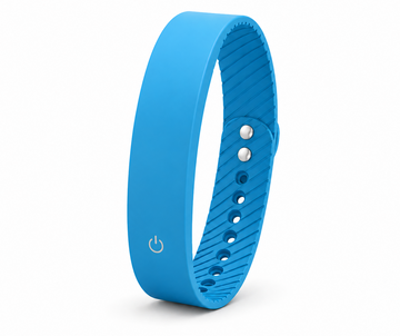 Vibration Loop Ban Alarm Watch & Fitness Tracker | Blue