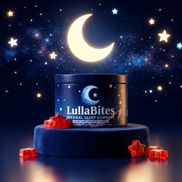 Lulla Bites Sleep Gummies Iron Box