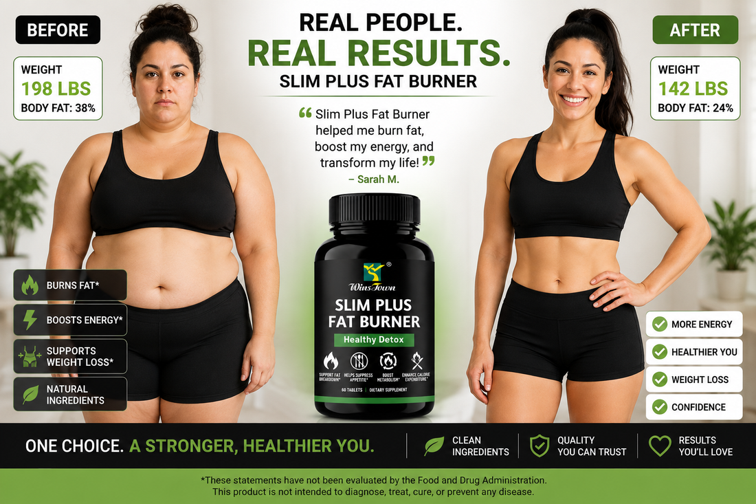 Slim Plus Fat Burner Weight Loss Tablets