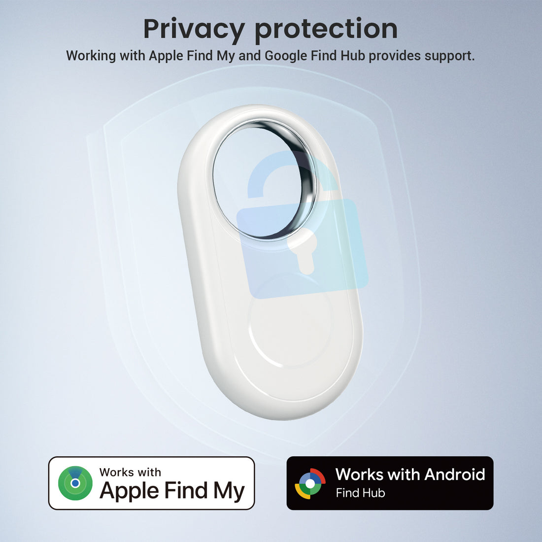 Keychain Dual System Bluetooth Anti-Lost Tracker