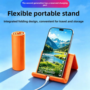 Second-generation mobile phone stand silicone desktop tablet laptop holder