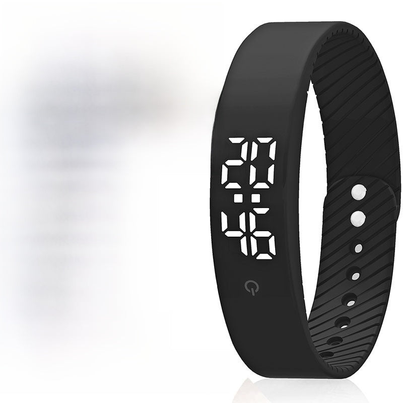 New Cross-Border Powerful Vibrating Alarm Clock Bracelet Electronic Watch Vibrating Silent Dormitory Wake-Up Artifact Step Counting Luminous
