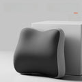 Cushion to prevent buttock pain in dark gray, with a smooth contoured foam surface and raised supportive edges
