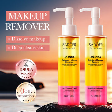 Cleaning face dissolving make-up