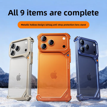 Metal Protective Phone Case with Bracket