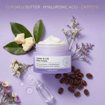 Enhance skin beauty neck moisturizer fine lines