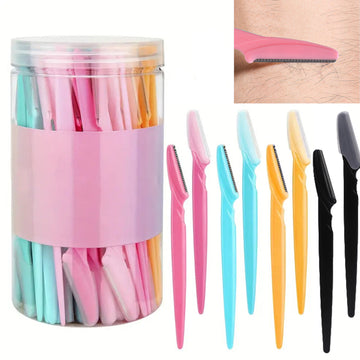 Beauty salon safety anti-scratch eyebrow comb