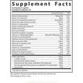 Men's Fertility Supplement facts label listing vitamins, minerals, and fertility support blend in a vegetarian capsule.