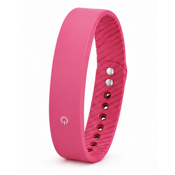 Vibration Loop Ban Alarm Watch & Fitness Tracker | Pink