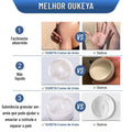 Urea Cream for Hands and Feet shown in cream-white jars with smooth, non-liquid texture and a granular appearance