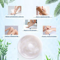 Urea Cream for Hands and Feet shown as a white cream swirl with panels illustrating skin and foot care benefits