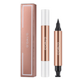 Waterproof Cat Eye Eyeliner in a rose-gold metallic barrel with a fine black pointed tip and coordinating box